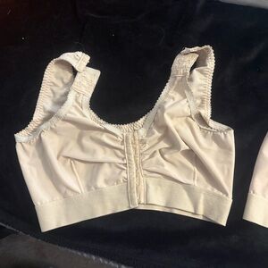 3 Women's compression bras and 1 pair compression socks